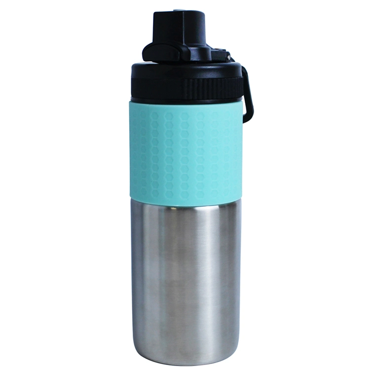 Premium 500ml Double Wall 304 Stainless Steel Flip Lock Water Bottle vacuum Flask for Outdoor