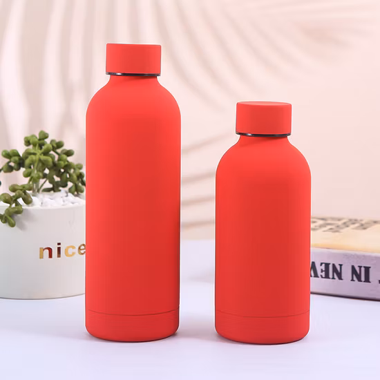 Großhandel Vakuum 304 Thermos Outdoor tragbare Sport-Edelstahl-Wasserflasche