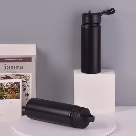 Isolierte Sportgetränk-Tee-Edelstahl-Heiß-Kalt-tragbare Hydro-Aqua-Thermoskannen-Vakuumflaschen mit Schraubdeckel